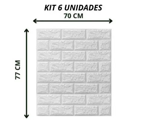 PARED ADHESIVA 3D 6 PANELES